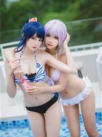 Momoko SunflowerGuaxi Sauce Vol.037 SSSS GRIDMAN Bao Duo Liu HuaXin Tiao Qian swimsuit(30)